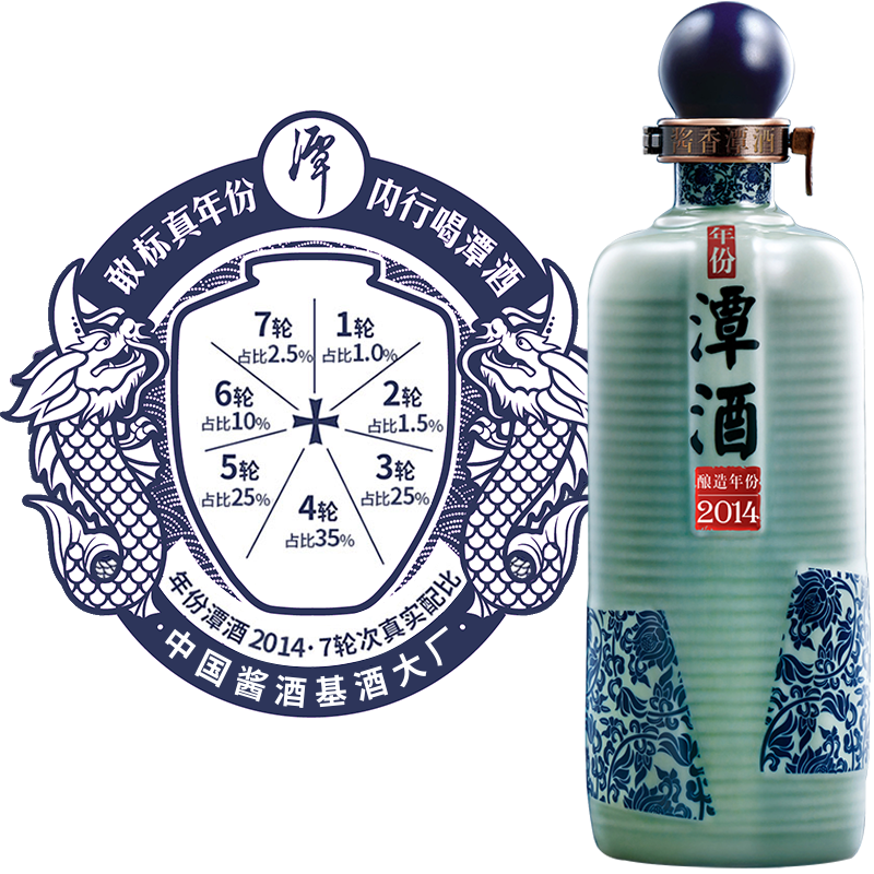 年份潭酒2014